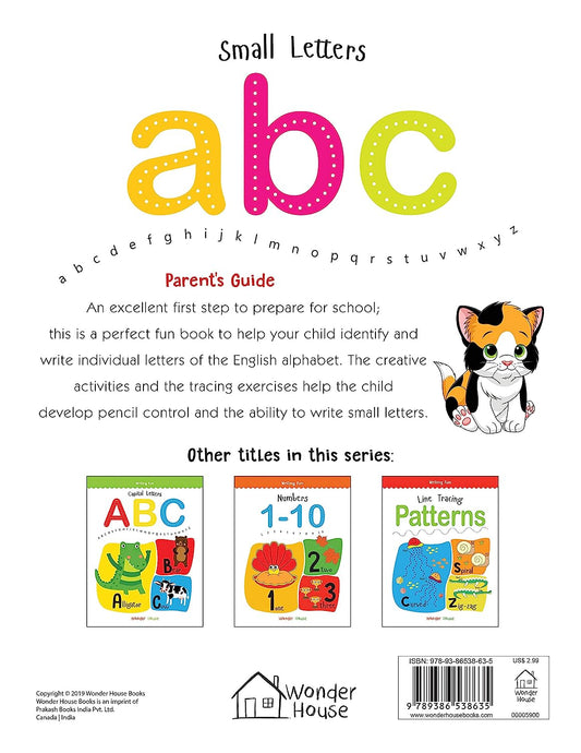 Writing Fun: Small Letters abc
