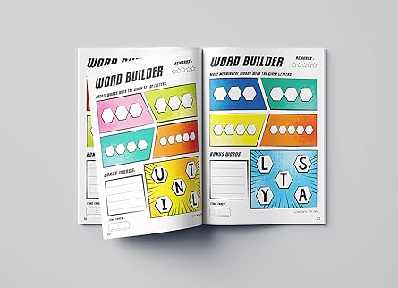 Word Builder Activity Book For Children: Level 2