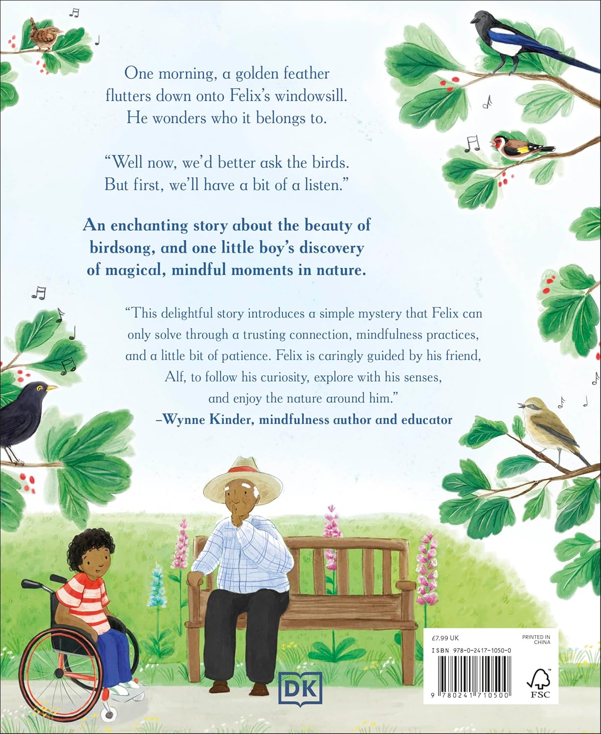 DK The Mystery of the Golden Feather: A Mindful Journey Through Birdsong