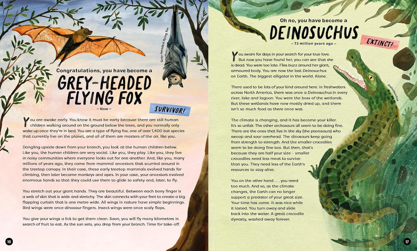 Choose Your Own Evolution: Go Extinct or Survive? You Decide!