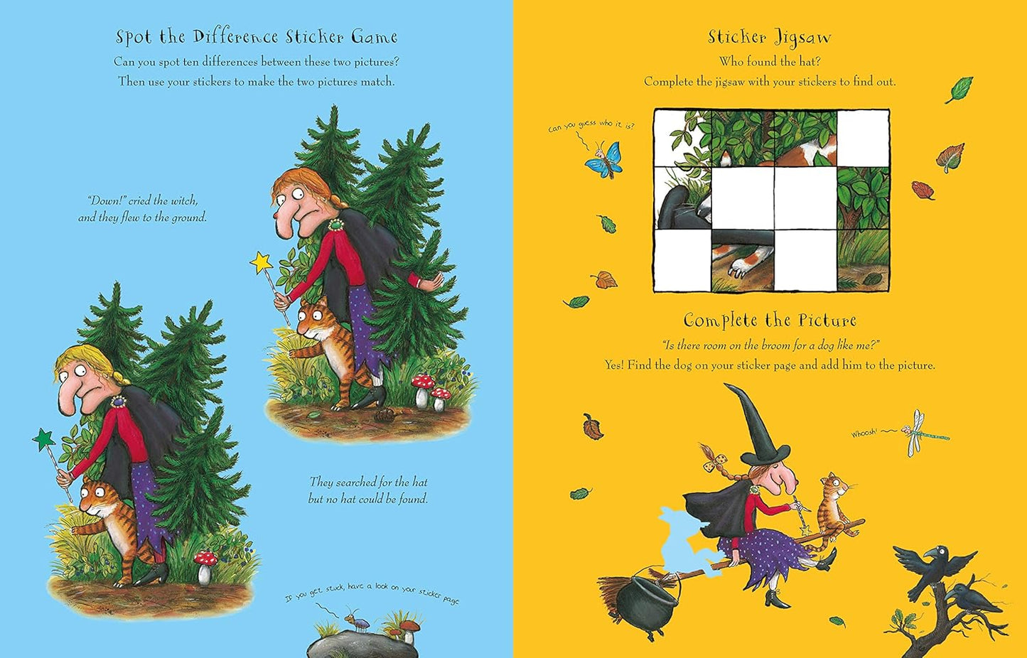 Room on the Broom Sticker Book - Julia Donaldson