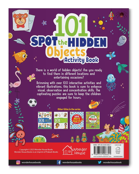 101 Spot The Hidden Objects Activity Book