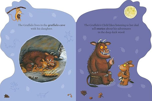 All About the Gruffalo Shaped Board Book - Julia Donaldson