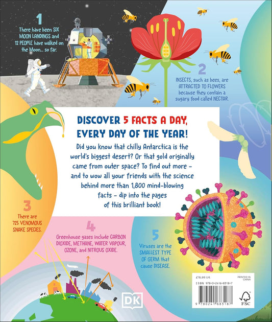 DK 5 Facts a Day Science: A Little Bit of Learning Every Day
