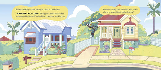 Bluey: Let's Play Outside! - A Magnet Book