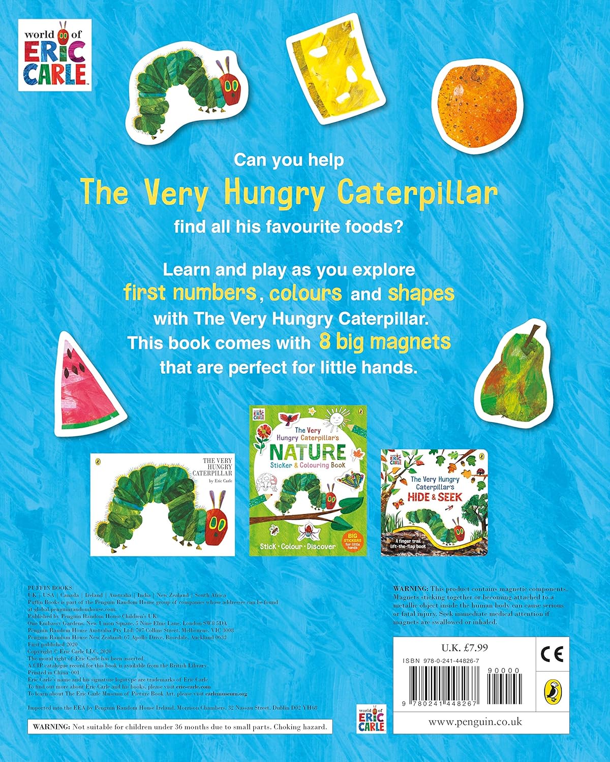 The Very Hungry Caterpillar's Magnet Book - Eric Carle