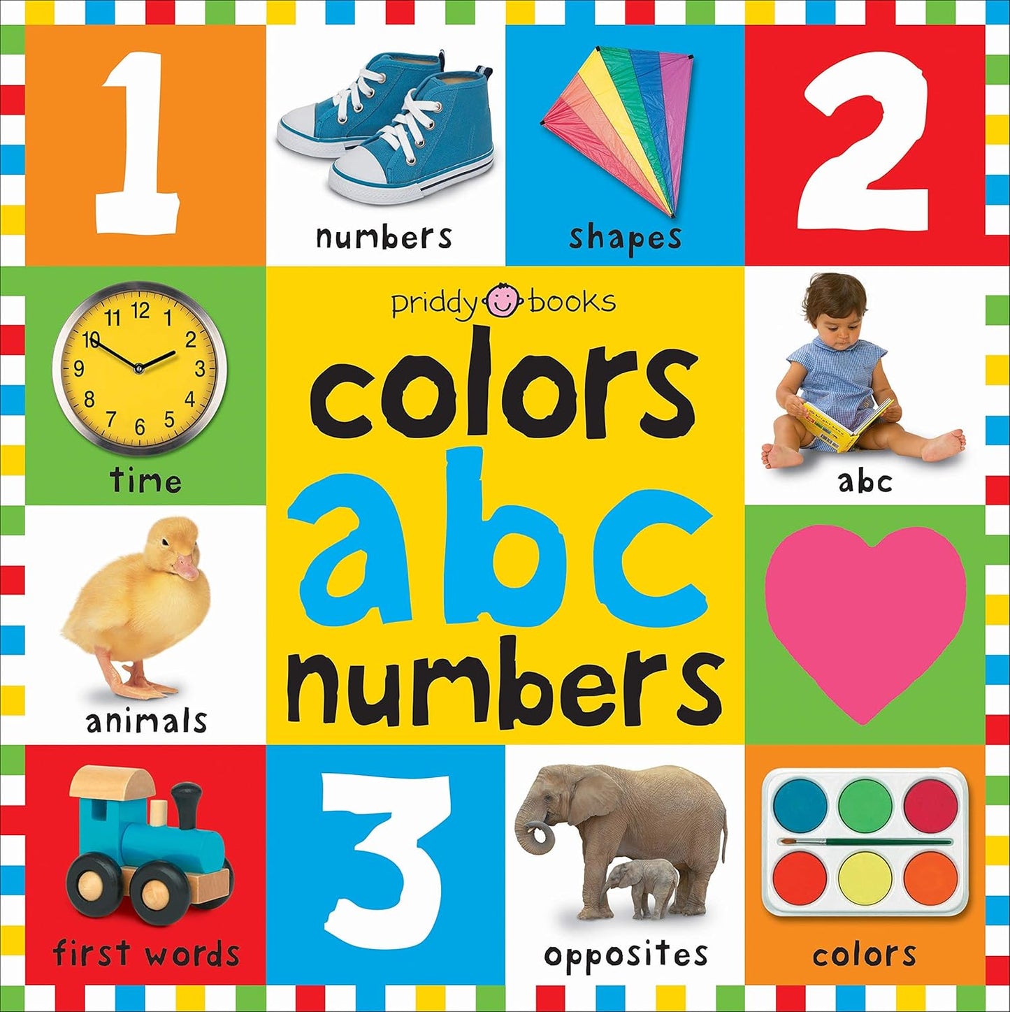 Priddy Books Colors abc Numbers