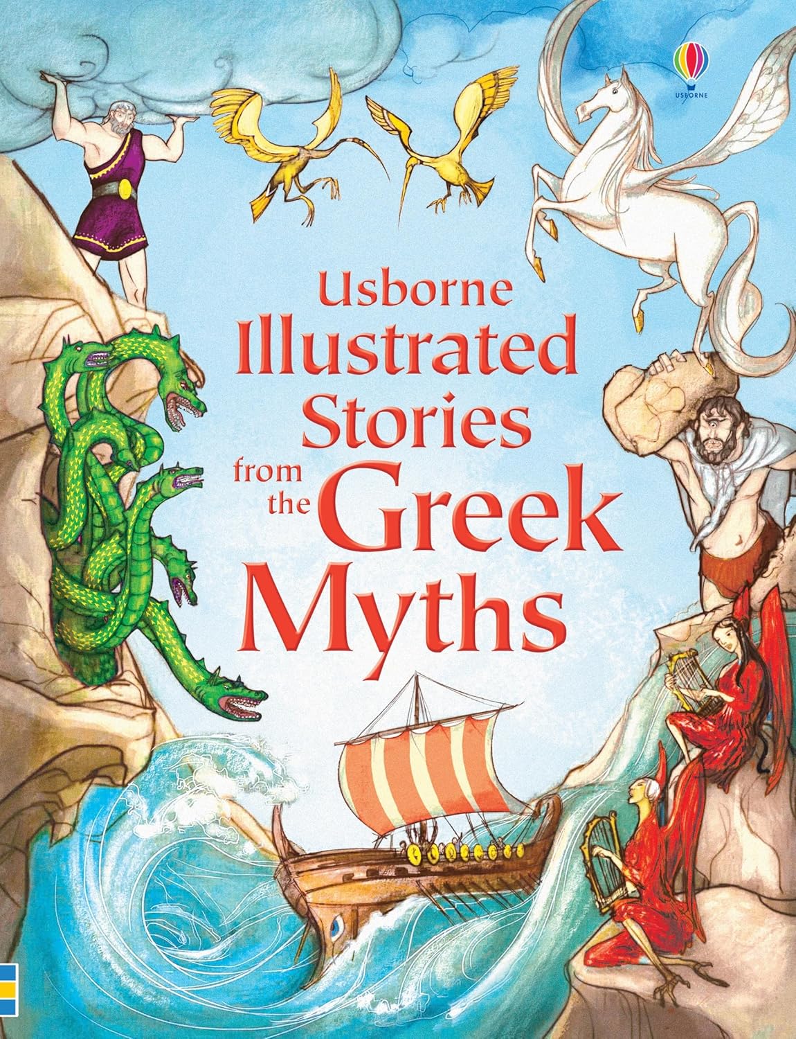 Usborne Illustrated Stories From The Greek Myths