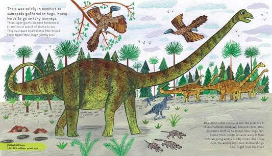 The Story of Dinosaurs: A First Book About Prehistoric Beasts
