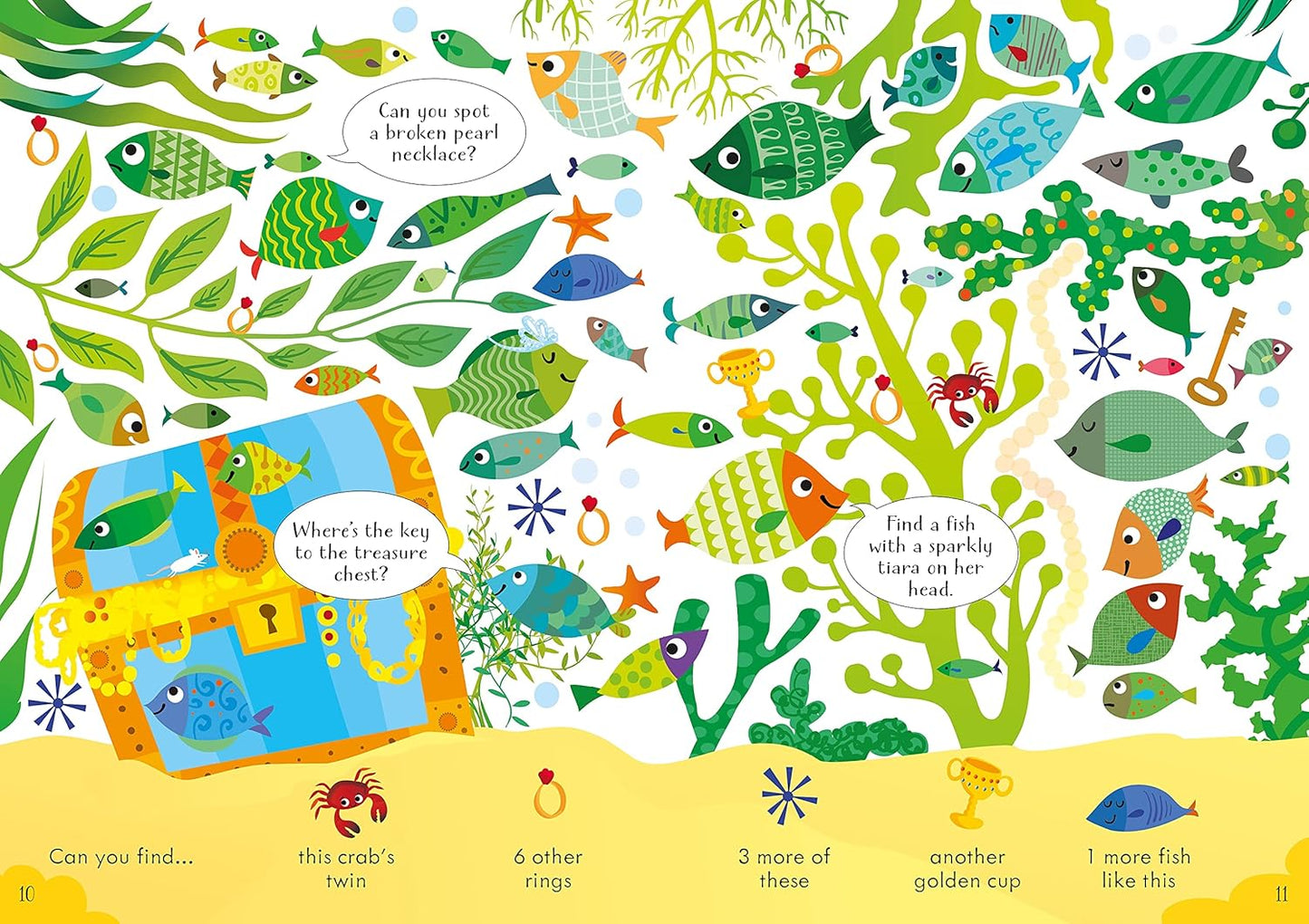Usborne Can You Spot? Under The Sea