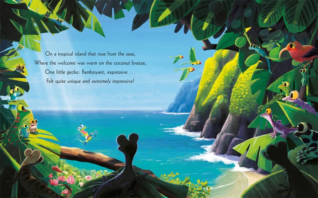 The Gecko And The Echo - Rachel Bright (Paperback)