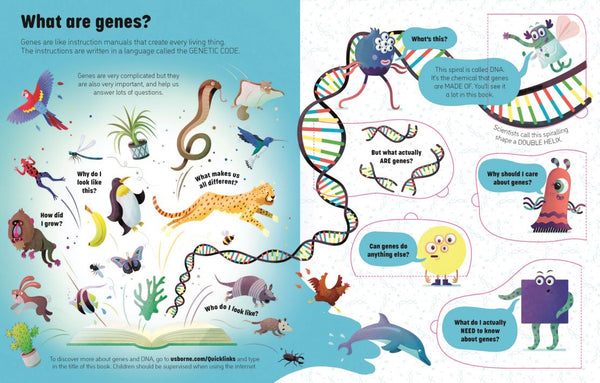 Usborne See Inside Genes and DNA