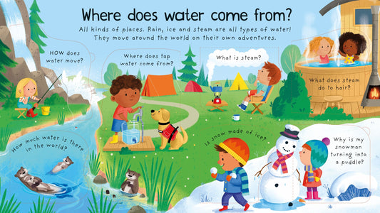 Usborne Lift-the-Flap First Questions and Answers: Where Does Water Come From?