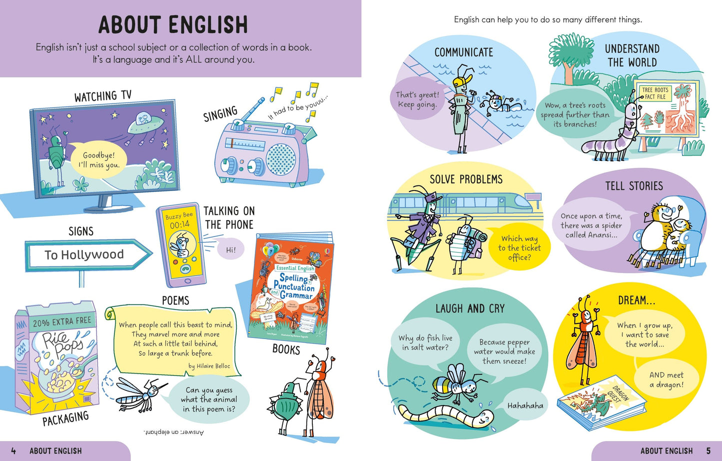 Usborne Essential English: Spelling Punctuation and Grammar