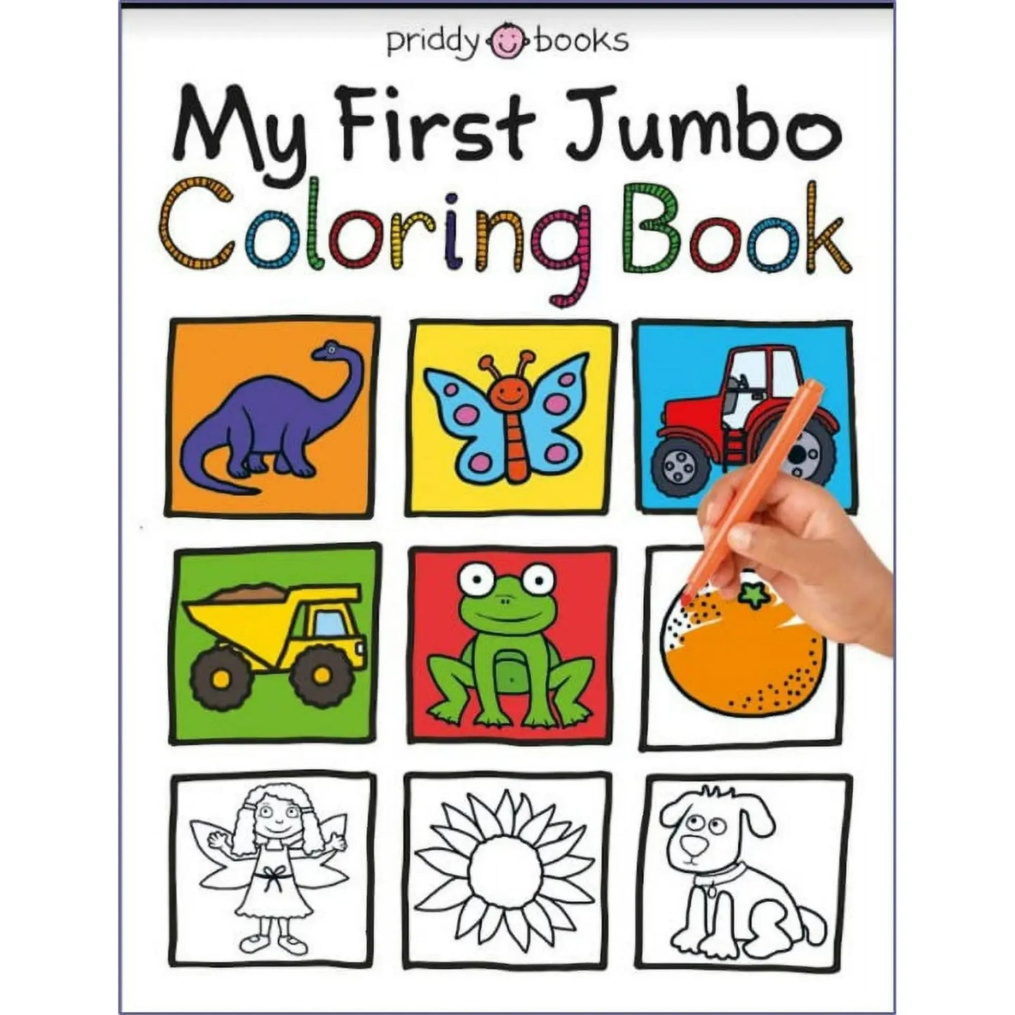 Priddy Books: My First Jumbo Coloring Book