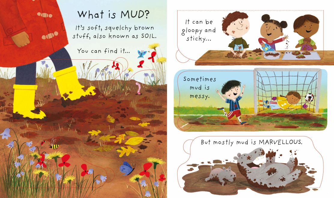 Usborne Lift-the-flap Very First Questions and Answers: What is Mud?