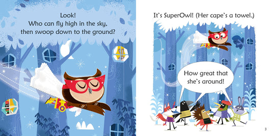 Usborne Funny Rhyming Stories: Owl In A Towel And Other Stories