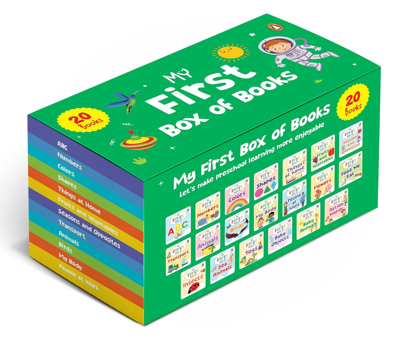 My First Box of Books (20 Books Tuck-Box)
