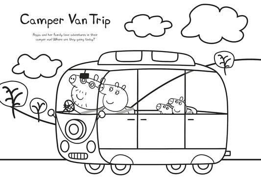 Peppa Pig: Peppa's Bumper Colouring Book