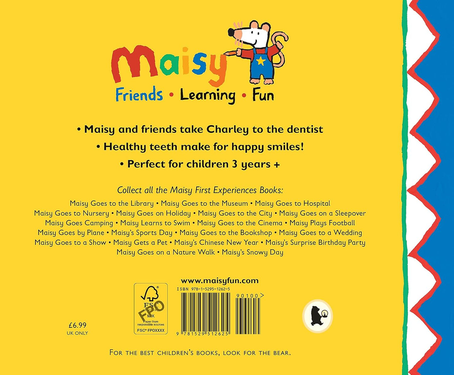 Maisy Goes to the Dentist - Lucy Cousins