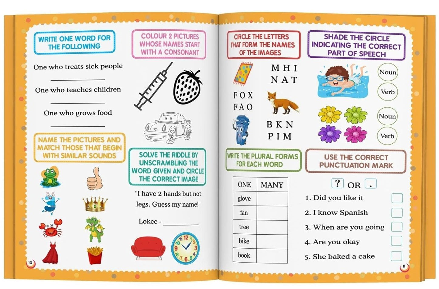 200+ English Activities For Kids