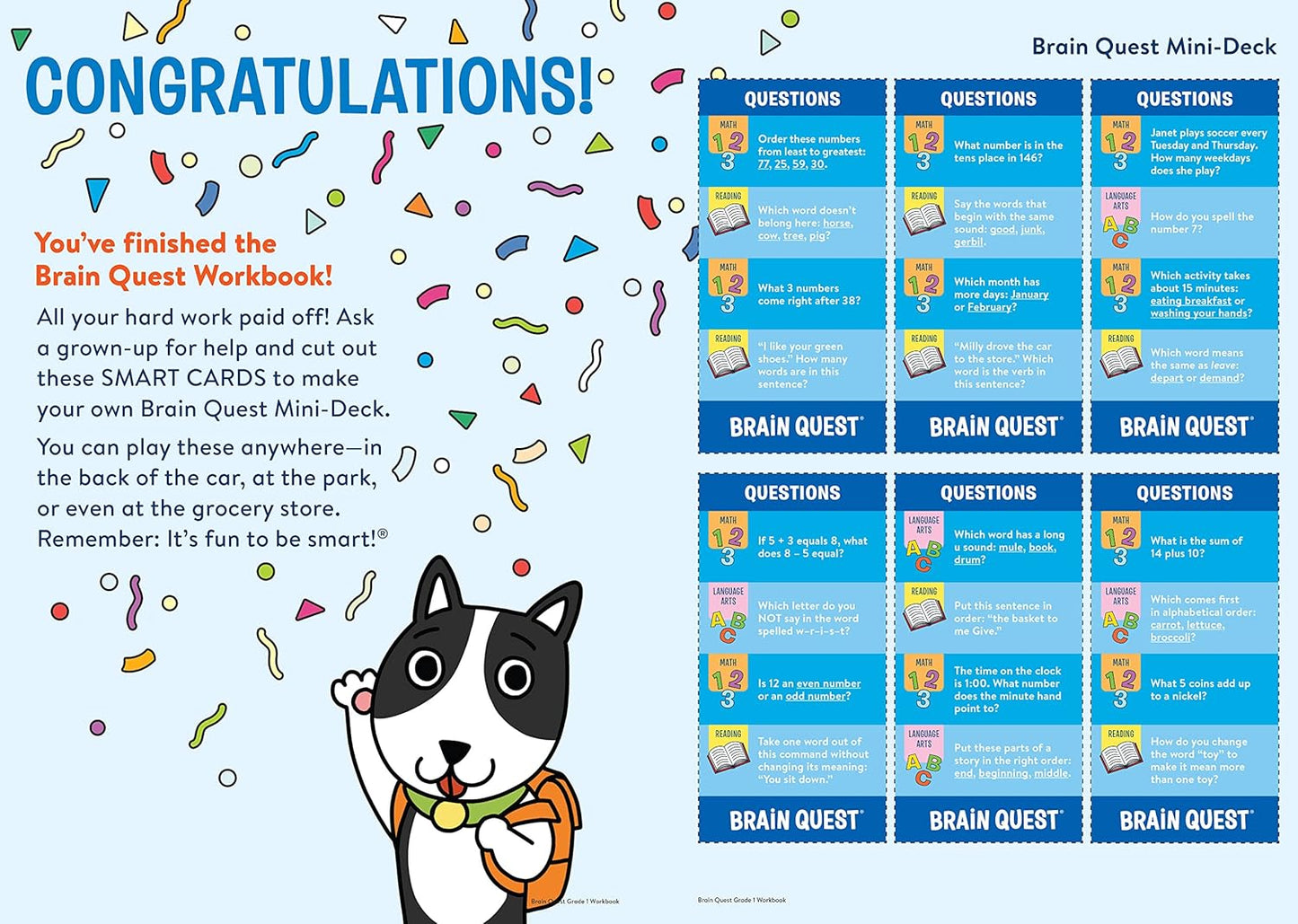 Brain Quest Workbook: 1st Grade