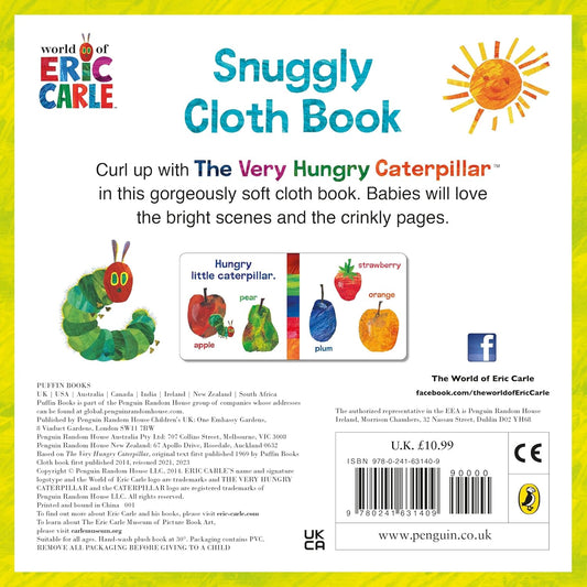 The Very Hungry Caterpillar: A Snuggly Cloth Book With Crinkly Pages to Explore!