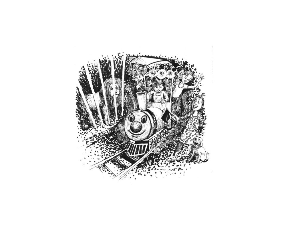 Jungle Ke Beech Train Khadi Thi - Hindi