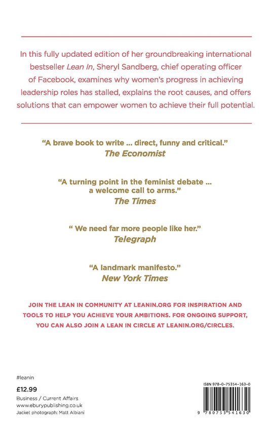 Lean In: Women, Work, and the Will to Lead