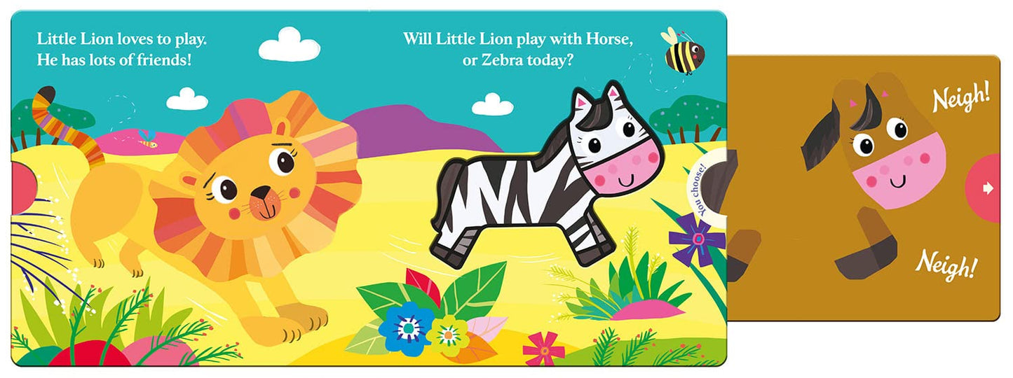 A Busy Day For Little Lion