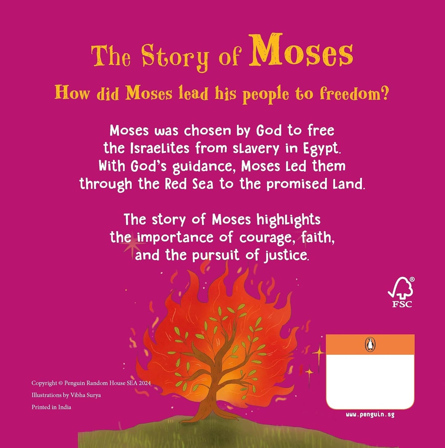 First Bible Story: The Story of Moses