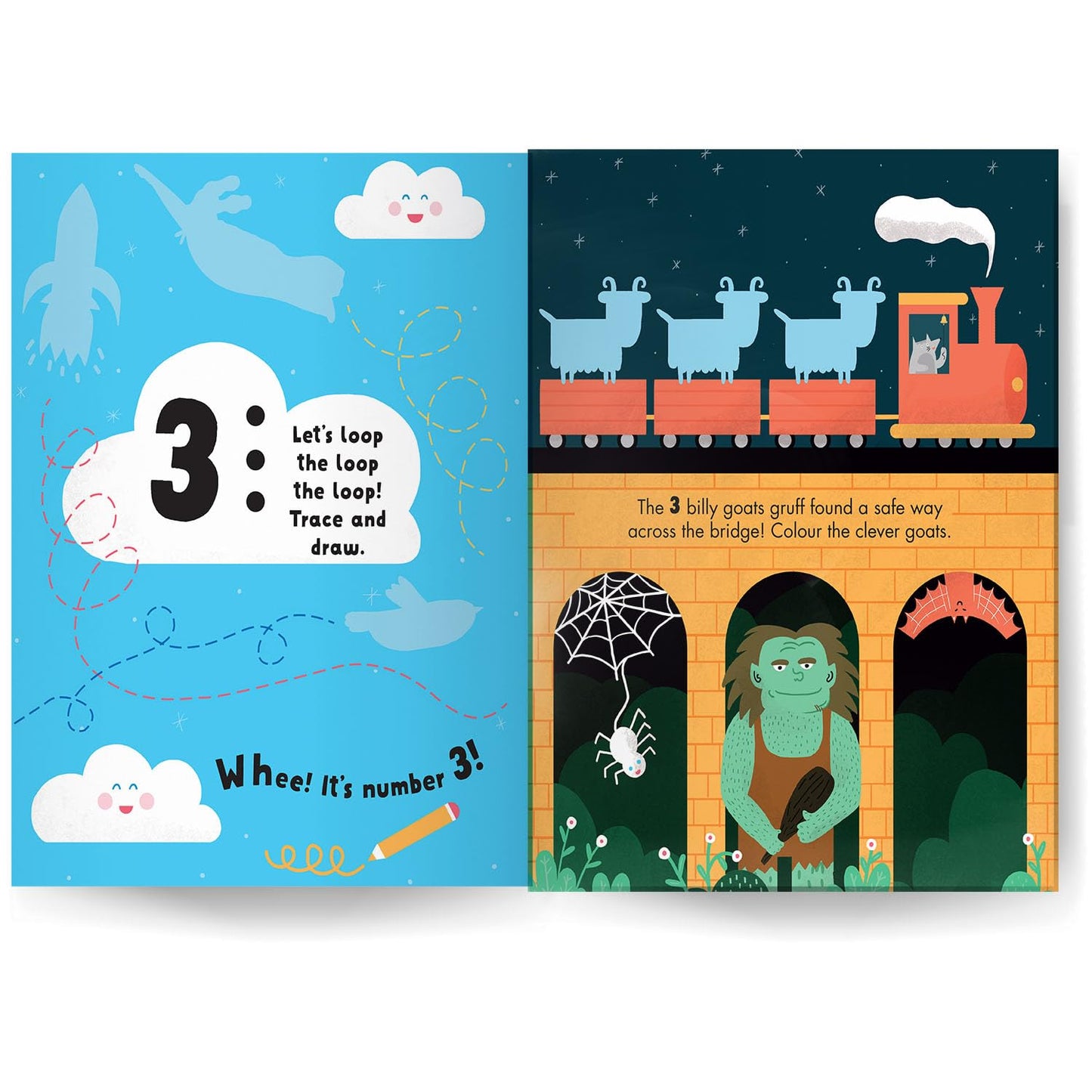 Start Little Learn Big: One, Two, Three: A Book of Numbers