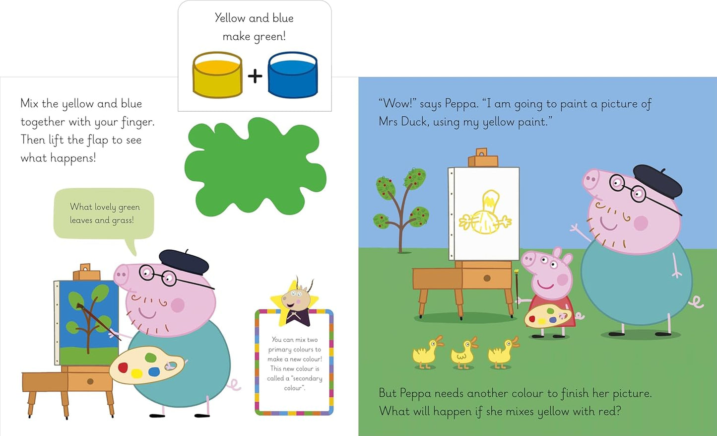 Learn with Peppa: Peppa Mixes Colours