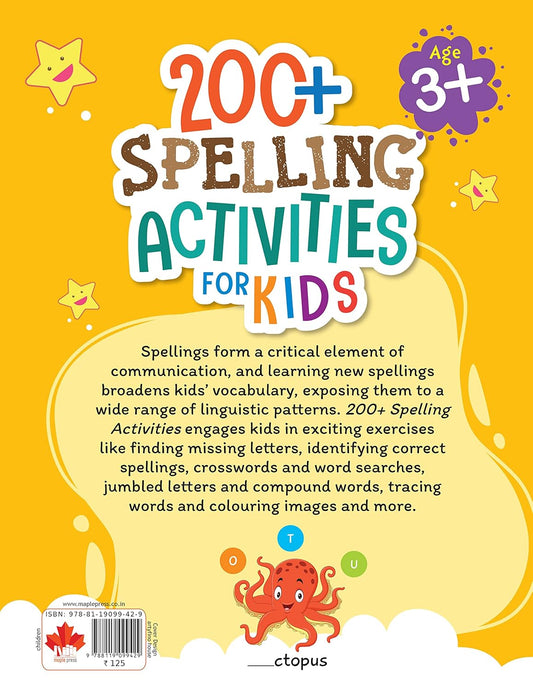 200+ Spelling Activities for Age 3+
