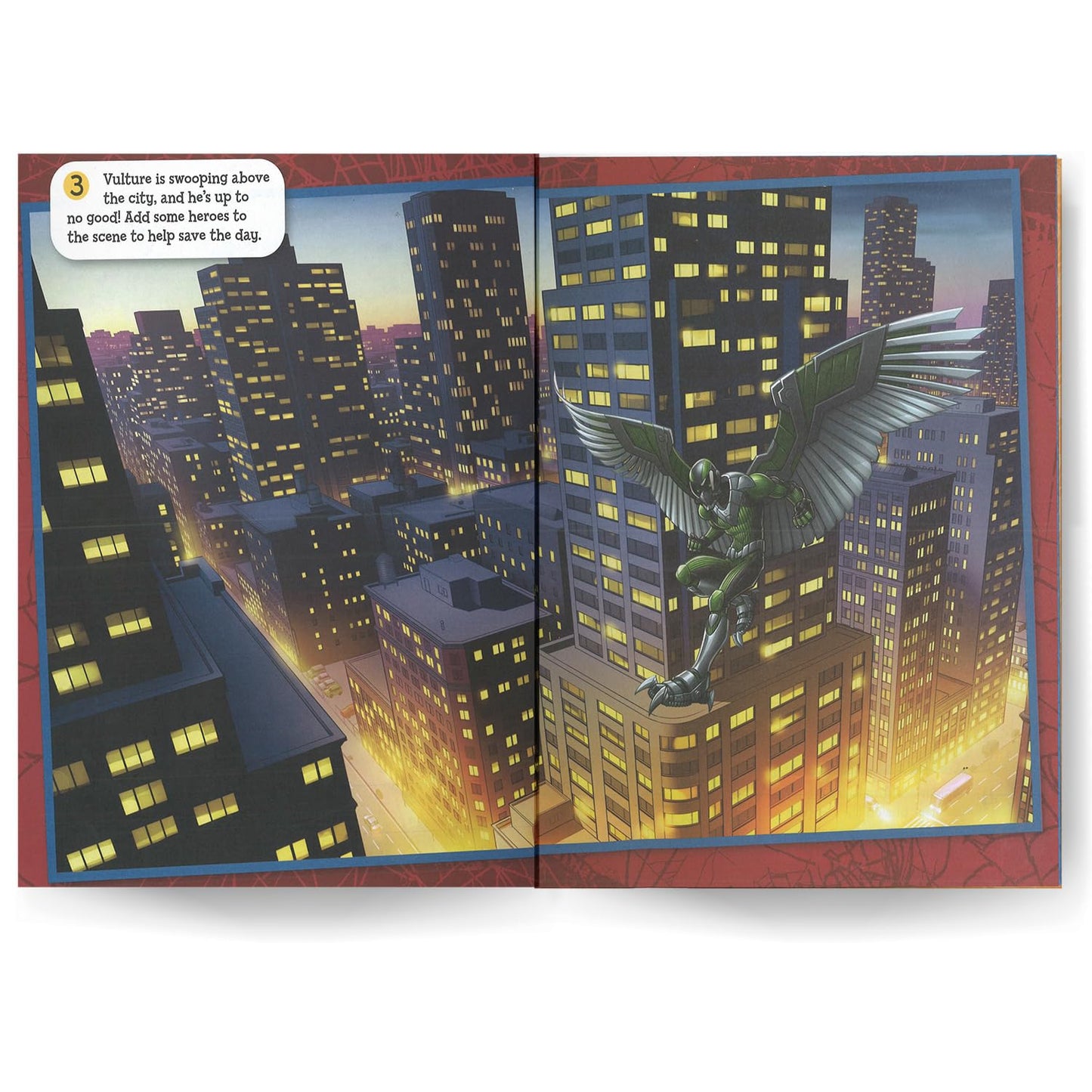 Marvel Spider-Man Sticker Scenes Book