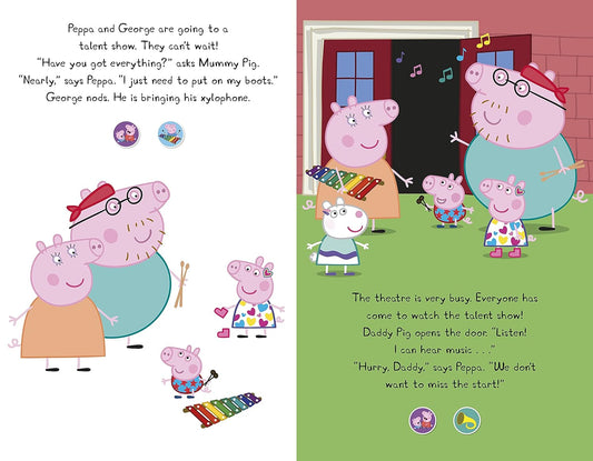 Peppa Pig: Peppa's Talent Show Sound Book With 18 Brilliant Sounds