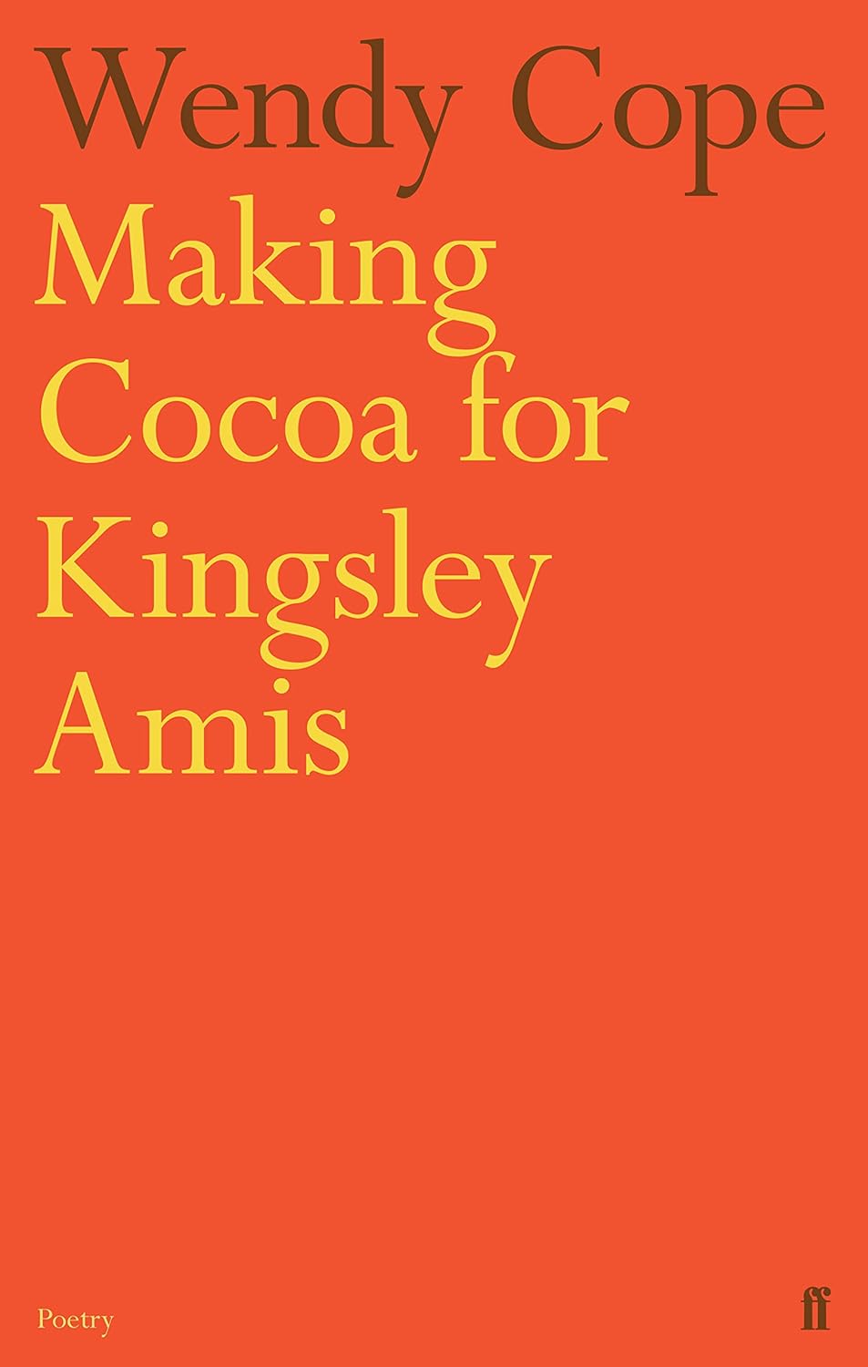 Making Cocoa for Kingsley Amis