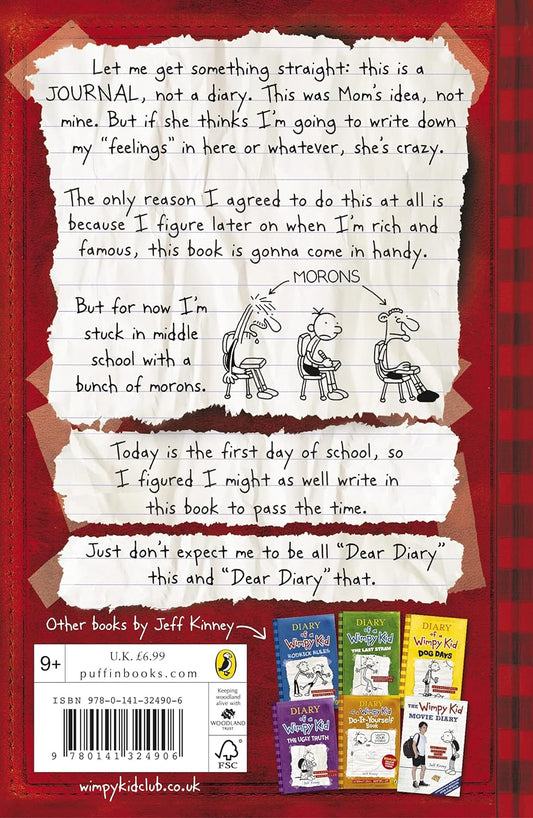 Diary of a Wimpy Kid #1