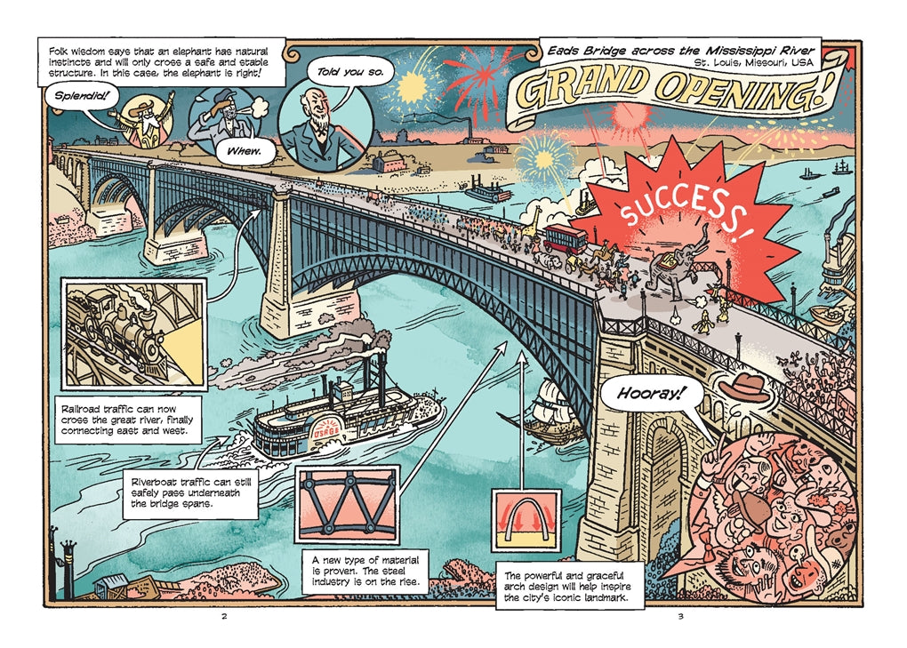 Science Comics Bridges: Engineering Masterpieces