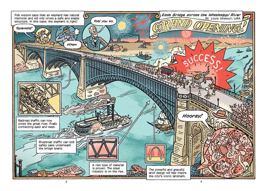 Science Comics Bridges: Engineering Masterpieces