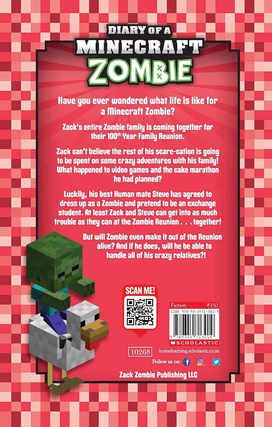 Diary of a Minecraft Zombie Book #07: Zombie Family Reunion