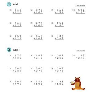 Kumon Math Workbooks: Addition & Subtraction - Grade 3