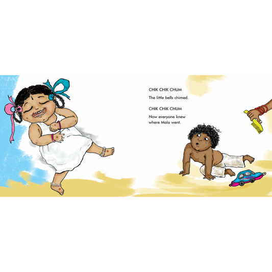 Mala's Silver Anklets