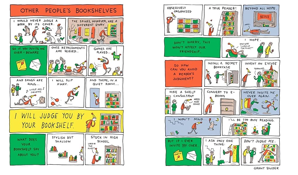 I Will Judge You by Your Bookshelf