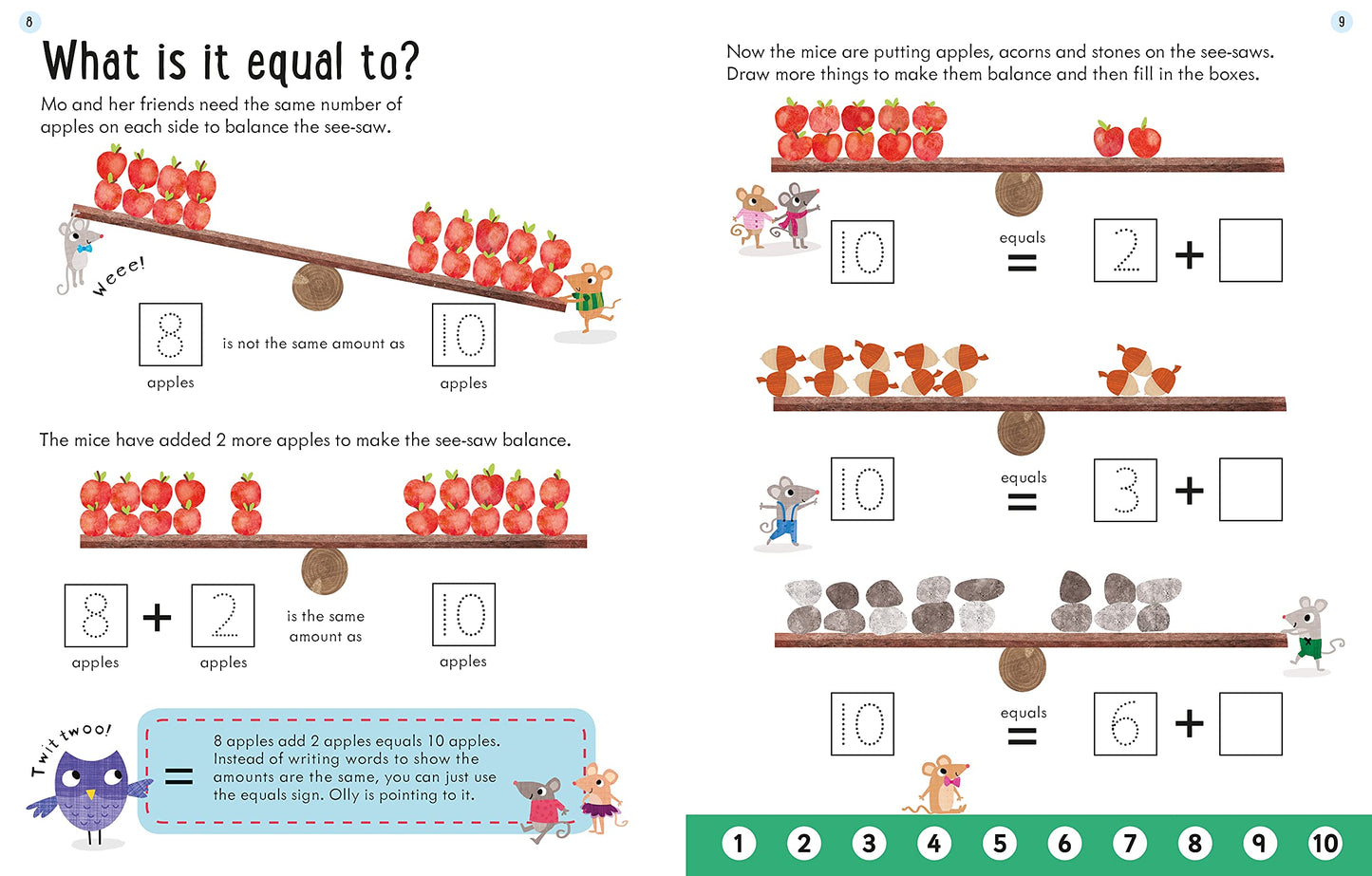 Usborne Workbooks: Adding 5-6