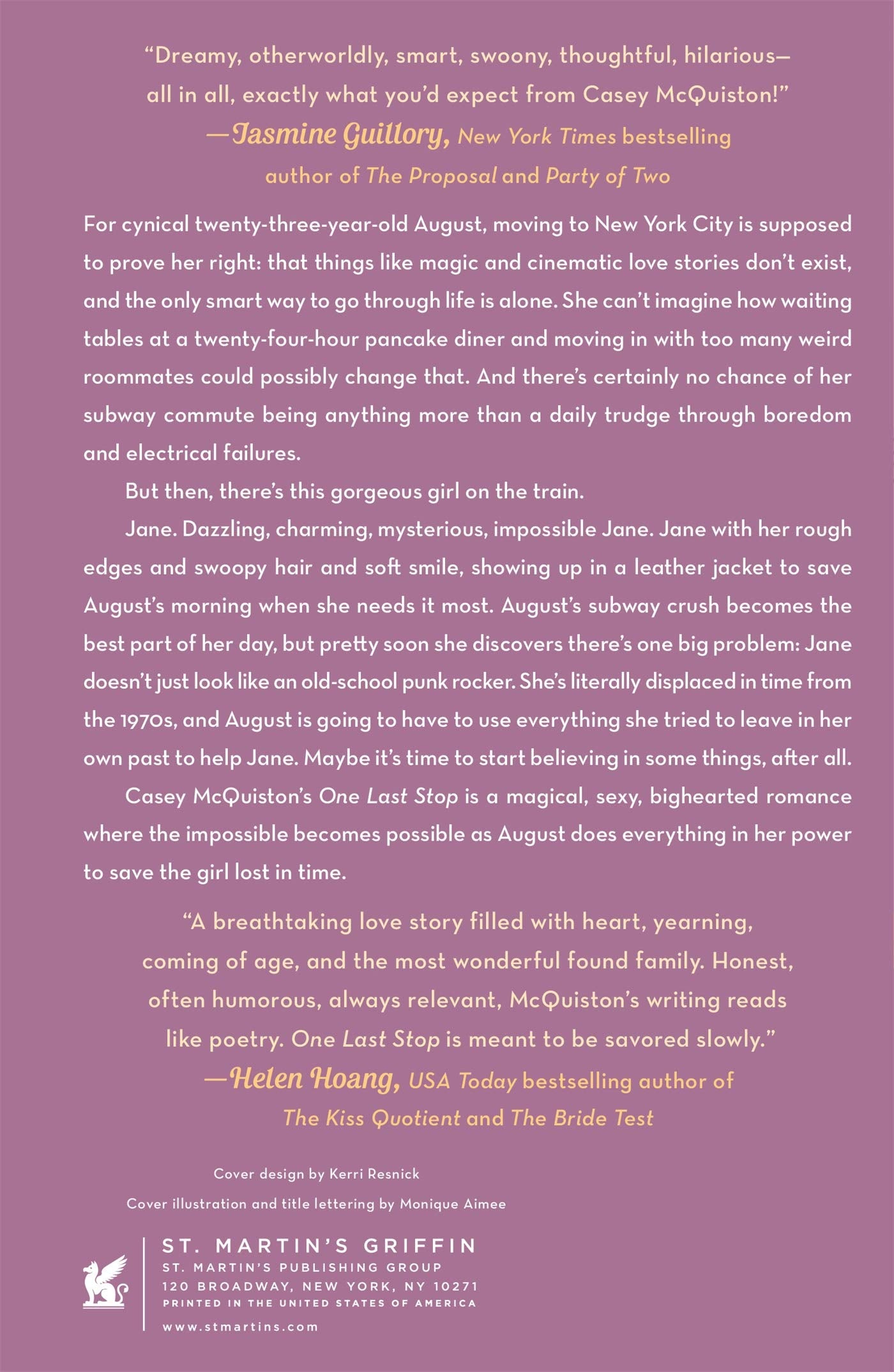 One Last Stop - Casey McQuiston