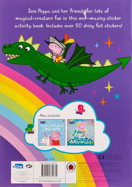 Peppa Pig: Mermaids, Unicorns and Dragons Sticker Activity Book