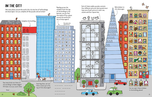 Usborne Travel Activity Book