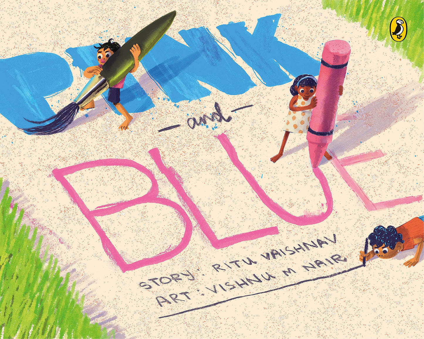 Pink and Blue - Ritu Vaishnav