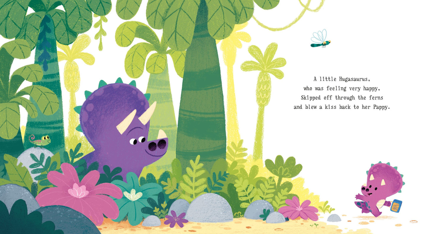 The Hugasaurus - Rachel Bight (Board Book)